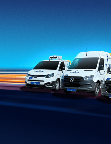 4 camions Fraikin
